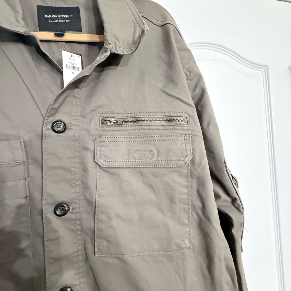 Brand new Banana Republic Men’s Explorer Flight Suit in Green six XL - Picture 6 of 7